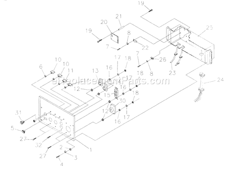 Page A Diagram and Parts List for 1019-0  Briggs and Stratton Generator